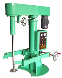 High speed disperser with clamping